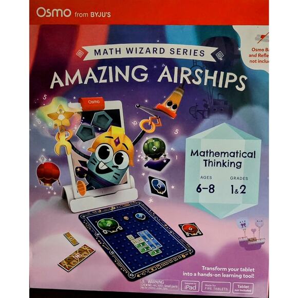 Osmo BYJU's Math Wizard Amazing Airships Learning Game For Tablet Kids 6-8 New - Picture 1 of 8